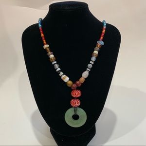 Jade Pendant Necklace
